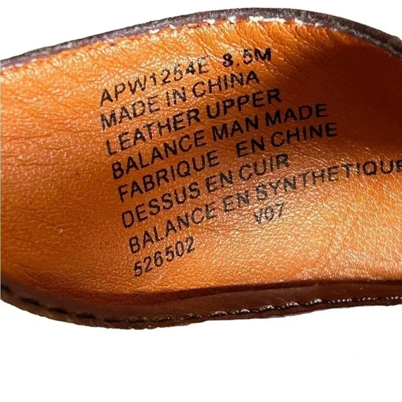 Rockport women shoes,sandal,brown,leather slip on mules ,heels , buckle accent - Picture 8 of 15